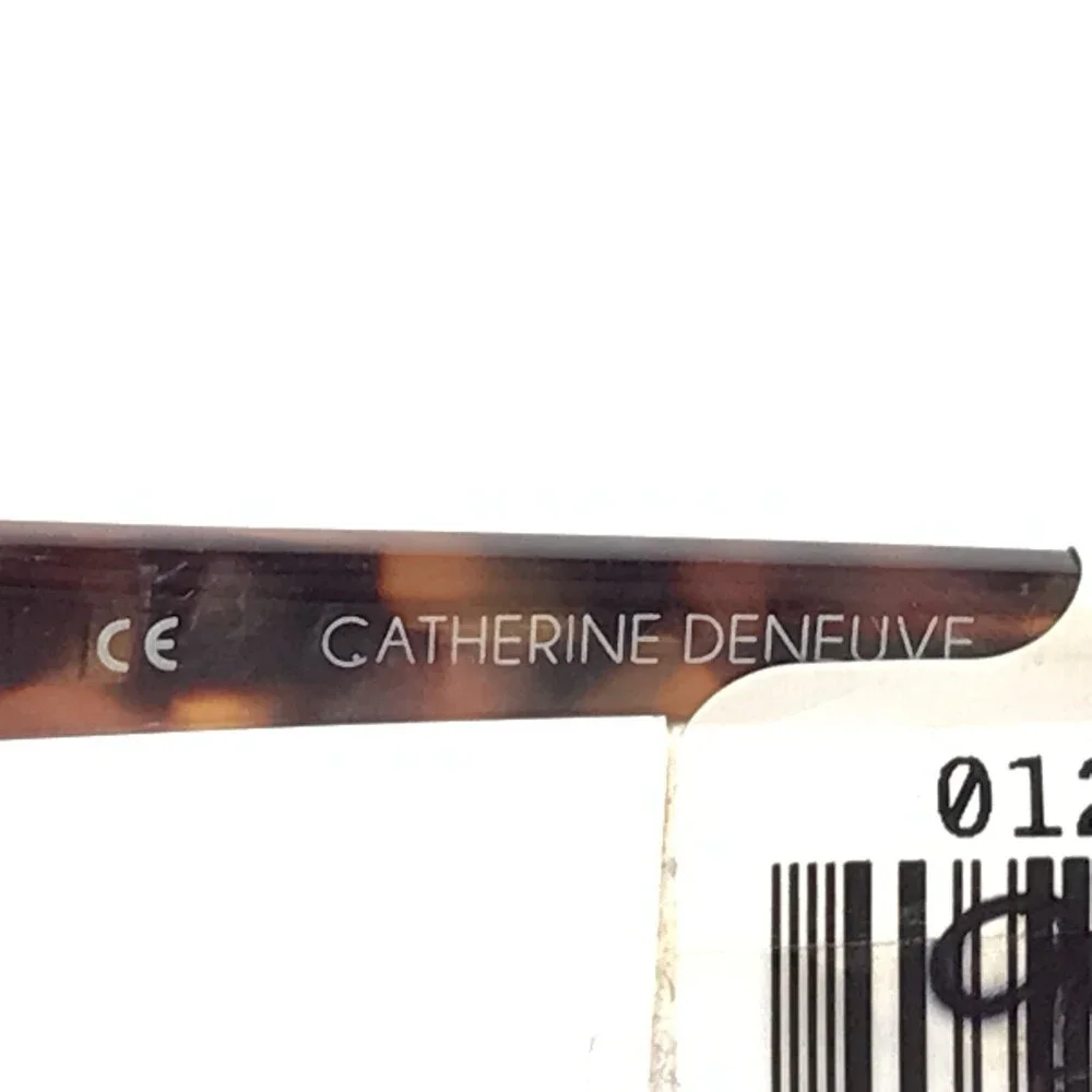 Catherine Deneuve CD-323 BRN Eyeglasses Frames Brown Round Full Rim 53-16-135